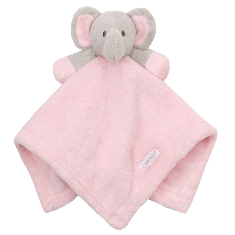 Plush Elephant Baby Comforter in Pink