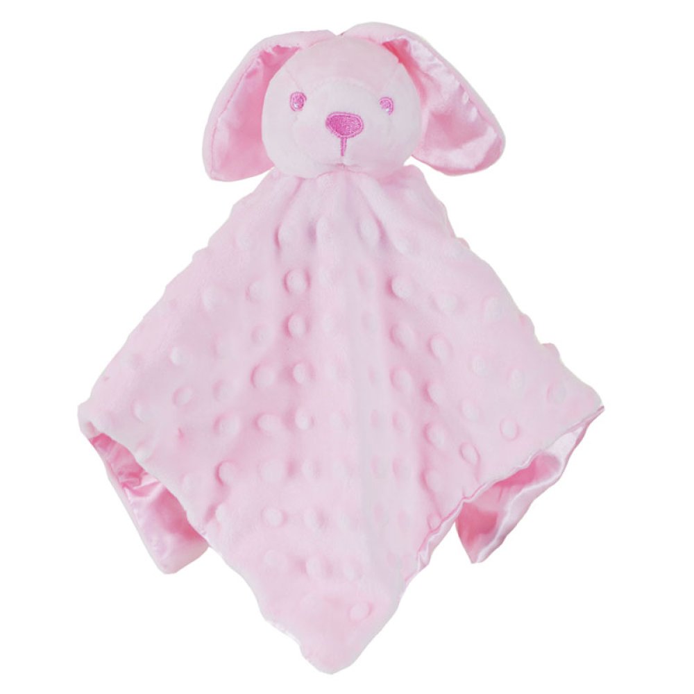 Dimple Bunny Comforter in Pink