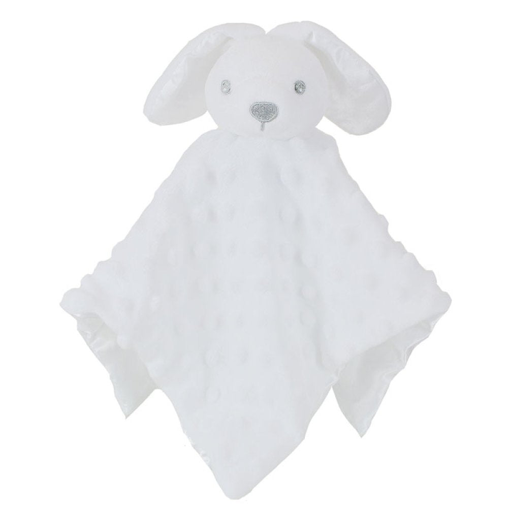 Dimple Bunny Comforter in White