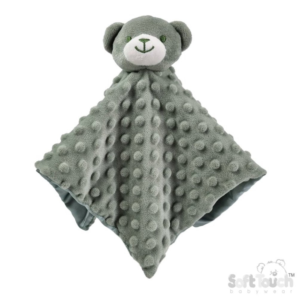Dimple Bear Comforter in Sage
