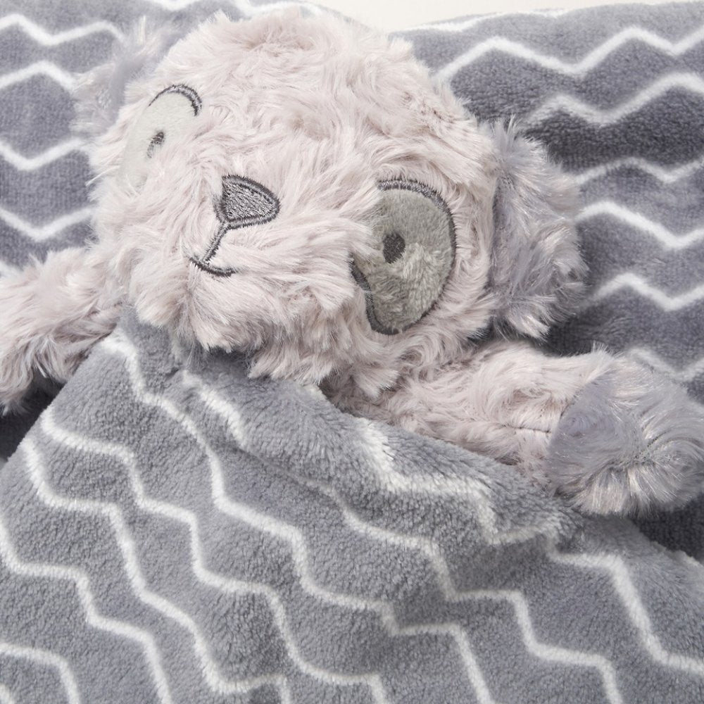 Baby Panda Comforter & Blanket in Grey