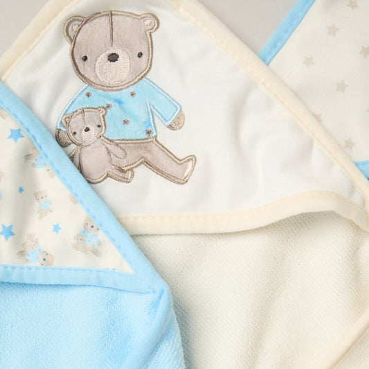 Baby Boy 6-Piece Bath Time Set - Bears