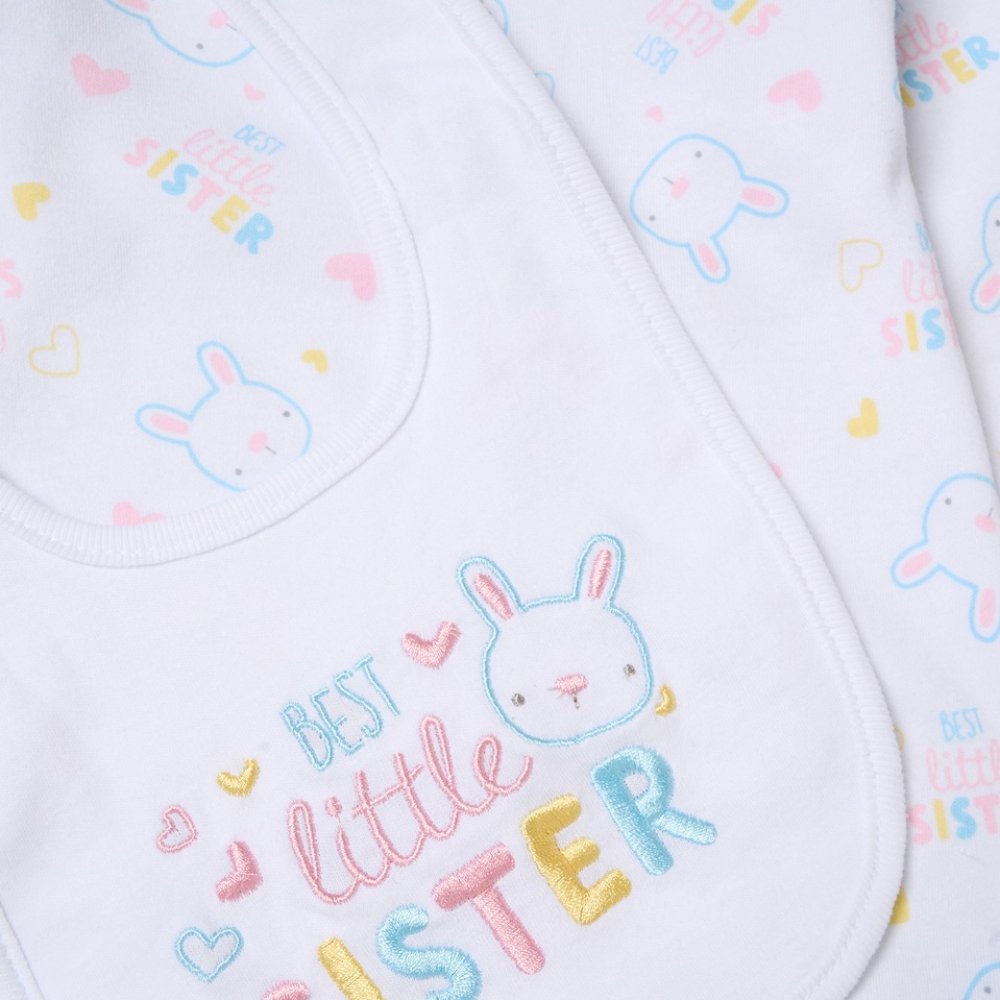 Baby Girls 6-Piece Gift Set - Best Little Sister