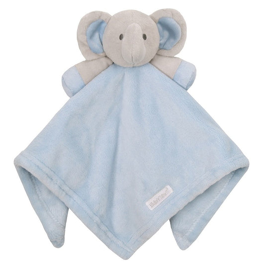 Plush Elephant Baby Comforter in Blue