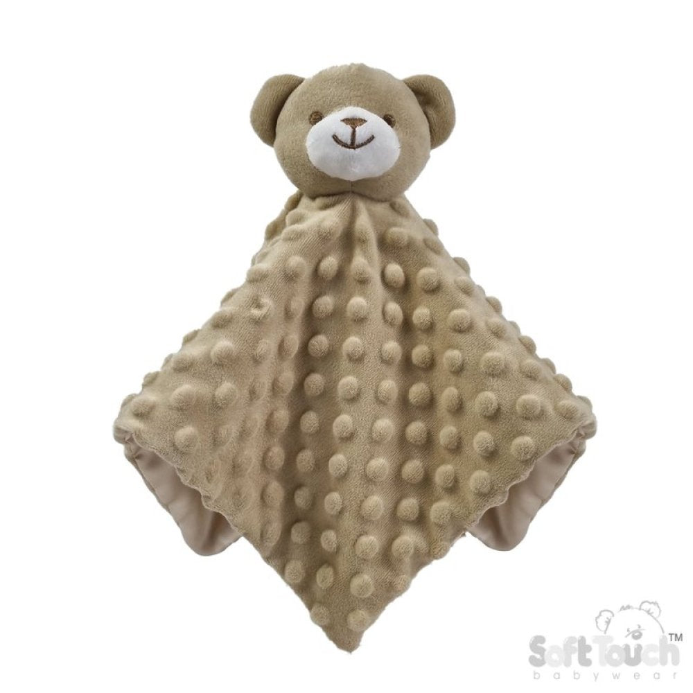 Dimple Bear Comforter in Biscuit