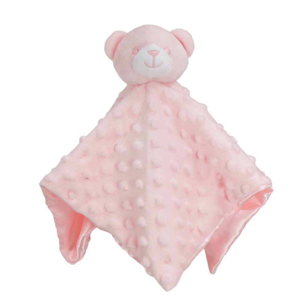 Dimple Bear Comforter in Pink