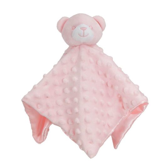 Dimple Bear Comforter in Pink