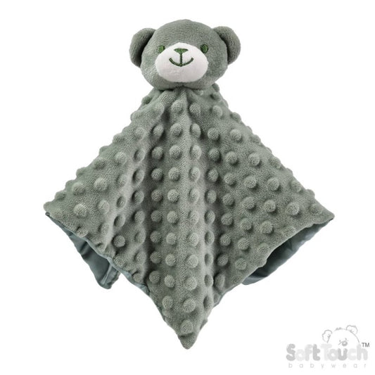 Dimple Bear Comforter in Sage