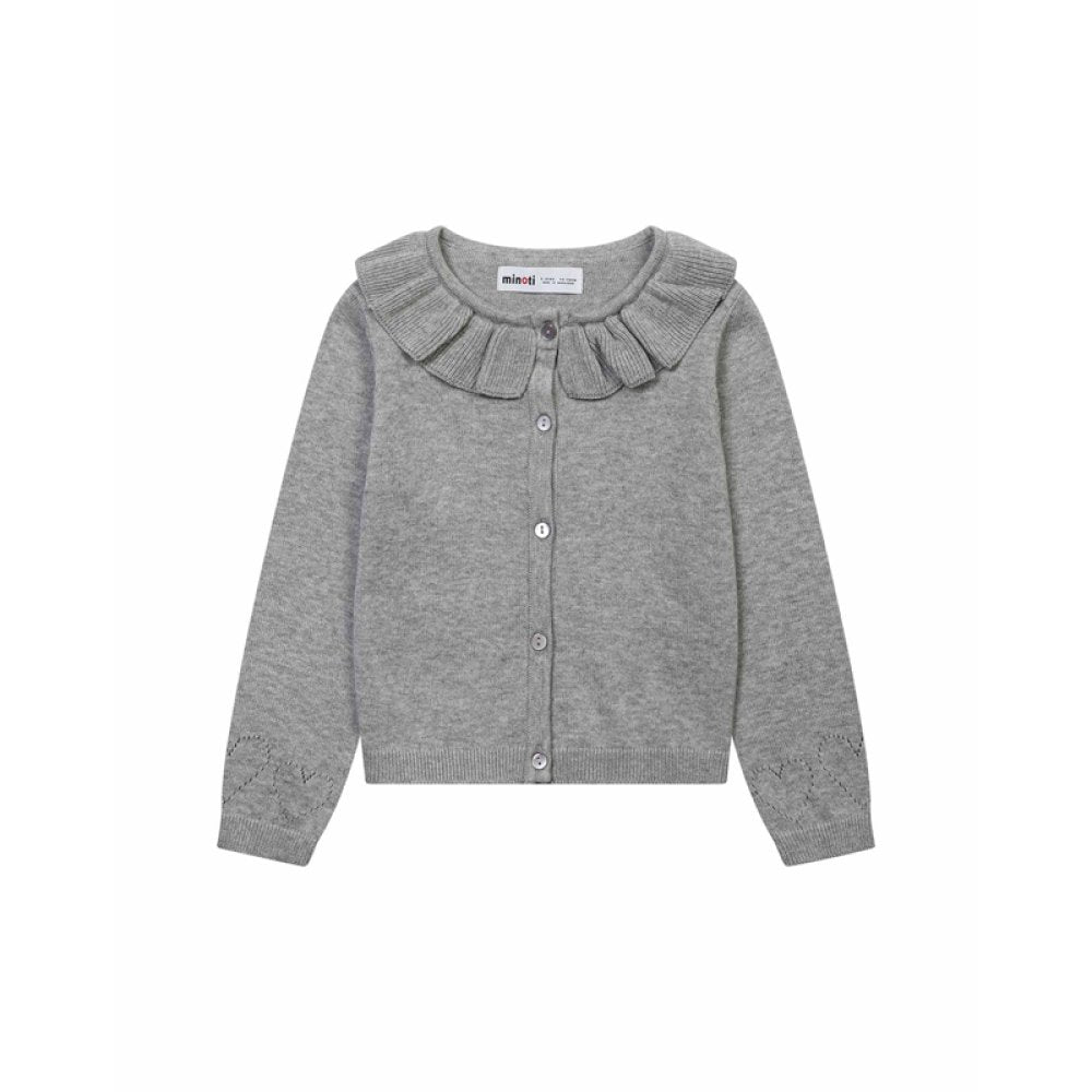 Ballerina Knitted Cardigan in Grey