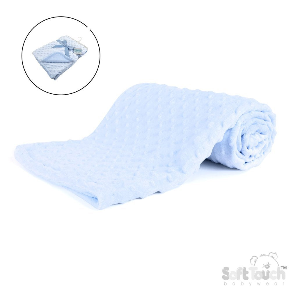 Bubble Embossed Micro Wrap in Blue