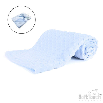 Bubble Embossed Micro Wrap in Blue