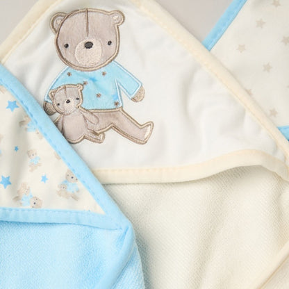 Baby Boy 6-Piece Bath Time Set - Bears