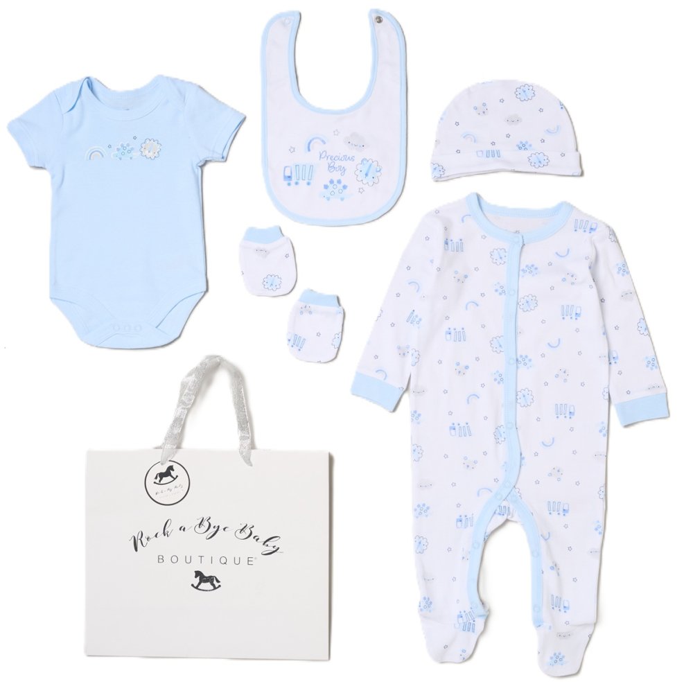 Baby Boys 6-Piece Gift Set - Precious Boy
