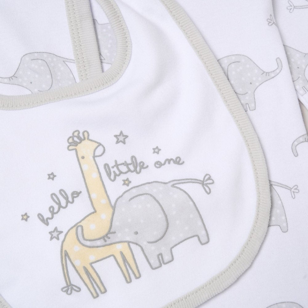 Baby Unisex 6-Piece Gift Set - Safari Animals