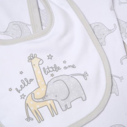 Baby Unisex 6-Piece Gift Set - Safari Animals