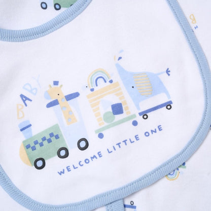 Baby Boys 6-Piece Gift Set - Animal Train