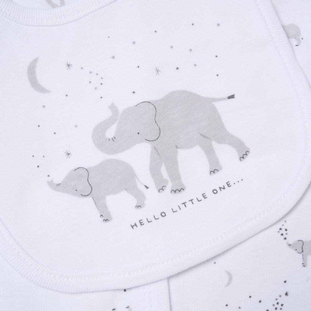 Baby Unisex 6-Piece Gift Set - Elephant