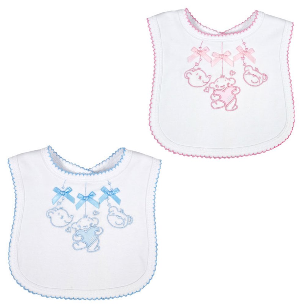 Printed Bear Velcro Bib