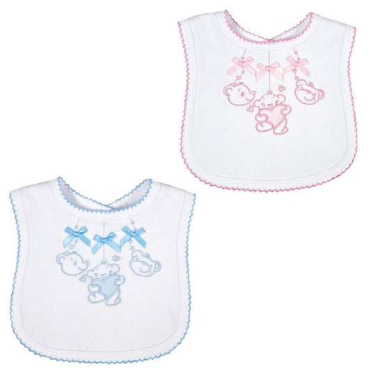 Printed Bear Velcro Bib