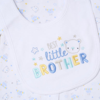 Baby Boys 6-Piece Gift Set - Best Little Brother