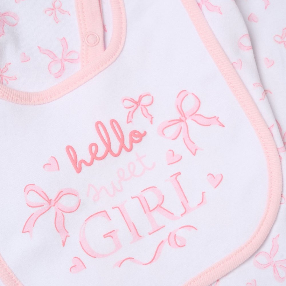 Baby Girls 6-Piece Gift Set - Hello Sweet Girl
