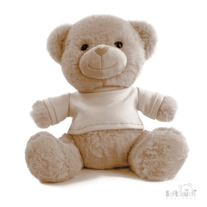 Teddy Bear with T-Shirt Multiple Colours