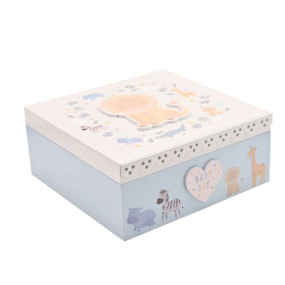 Baby Boy Lion Keepsake Box