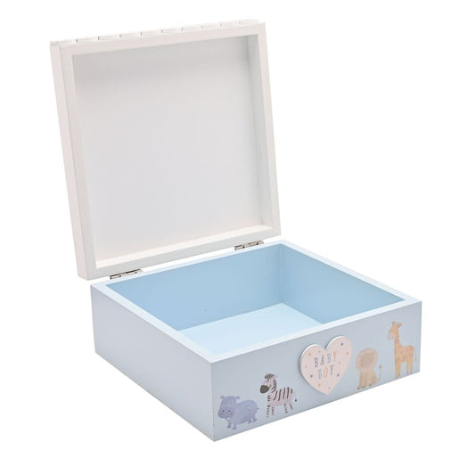 Baby Boy Lion Keepsake Box
