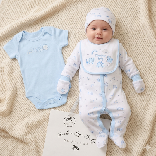 Baby Boys 6-Piece Gift Set - Precious Boy